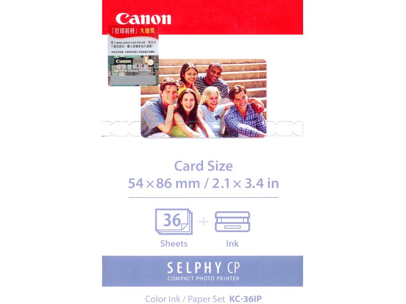 Canon KC-36IP Inktcartridge Foto kleuren