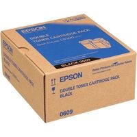 Epson S050609 Cartouche d'encre Noir 2x - Multipack