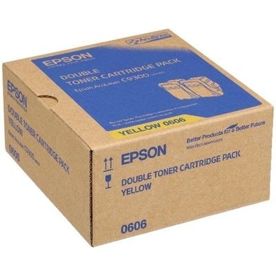 Toner Epson S050606 jaune 2x - Multipack