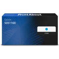 Toner compatible Epson S051160 - Cyan
