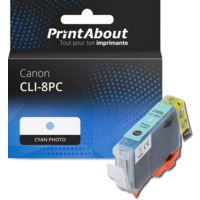 Cartouche compatible Canon CLI-8PC - Cyan photo