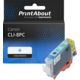 Cartouche compatible Canon CLI-8PC - Cyan photo