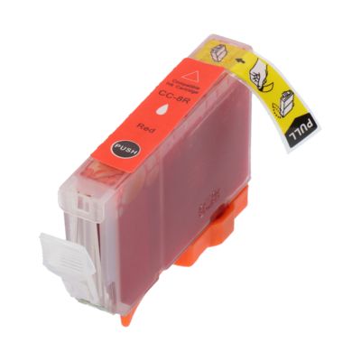 Cartouche compatible Canon CLI-8R - Rouge