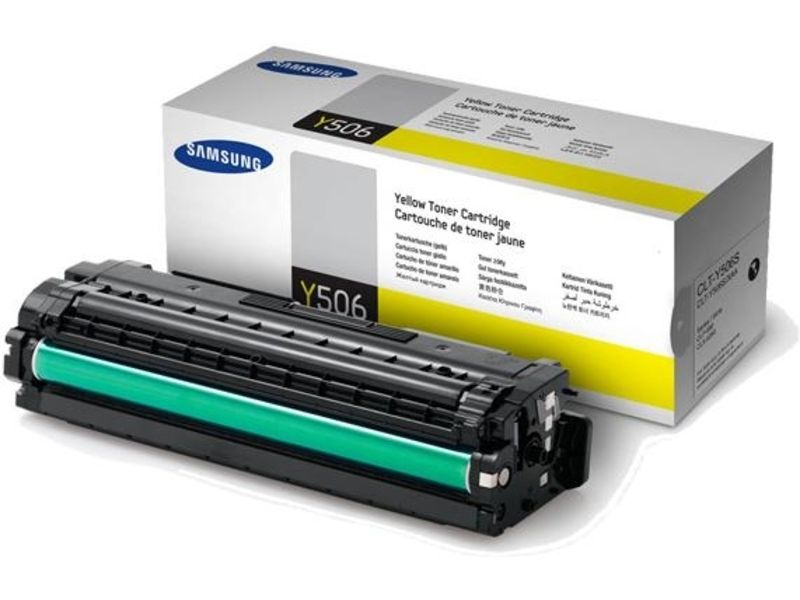 HP CLT-Y506L - À rendement élevé - jaune - original - cartouche de toner (SU515A) - pour Samsung CLP-680DW, CLP-680ND, CLX-6260FD, CLX-6260FR, CLX-6260FW, CLX-6260ND