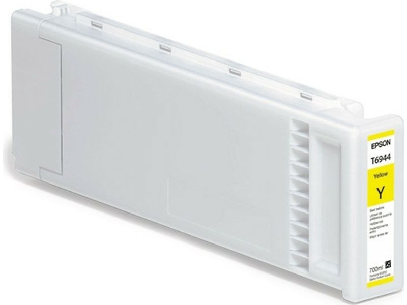 Epson T694400 - 700 ml - jaune - originale - cartouche d'encre - pour SureColor SC-T3000, SC-T3200, SC-T5000, SC-T5200, SC-T7000, SC-T7200, T3270, T5270, T7270