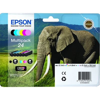 Epson T2428 - 6 couleurs - Cartouche d'encre - Multipack