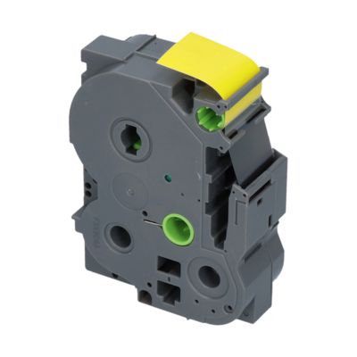 Ruban compatible Brother TZe-651 - (24 mm x 24 mm) - Noir sur jaune