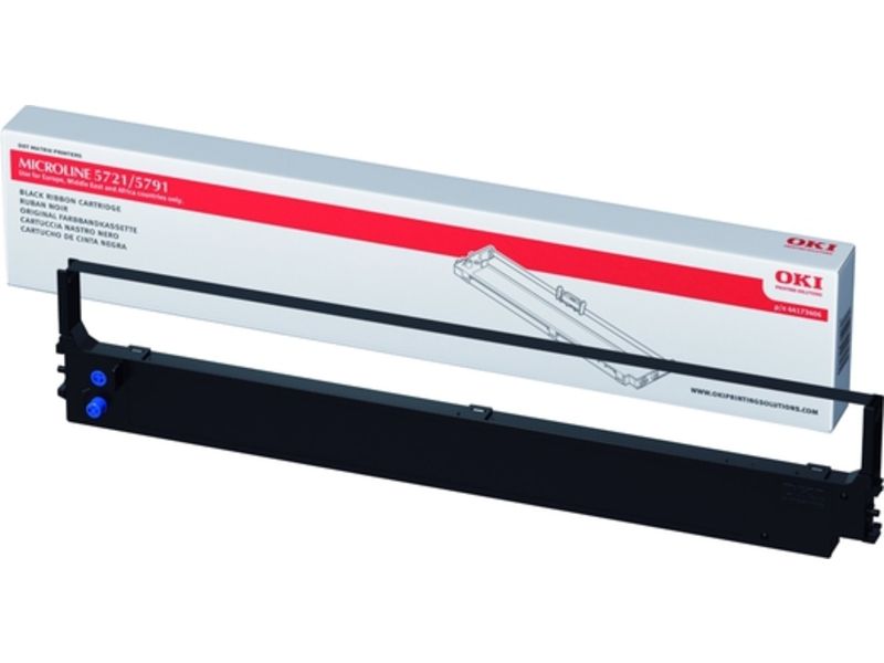 OKI 44173406 Ribbon Zwart