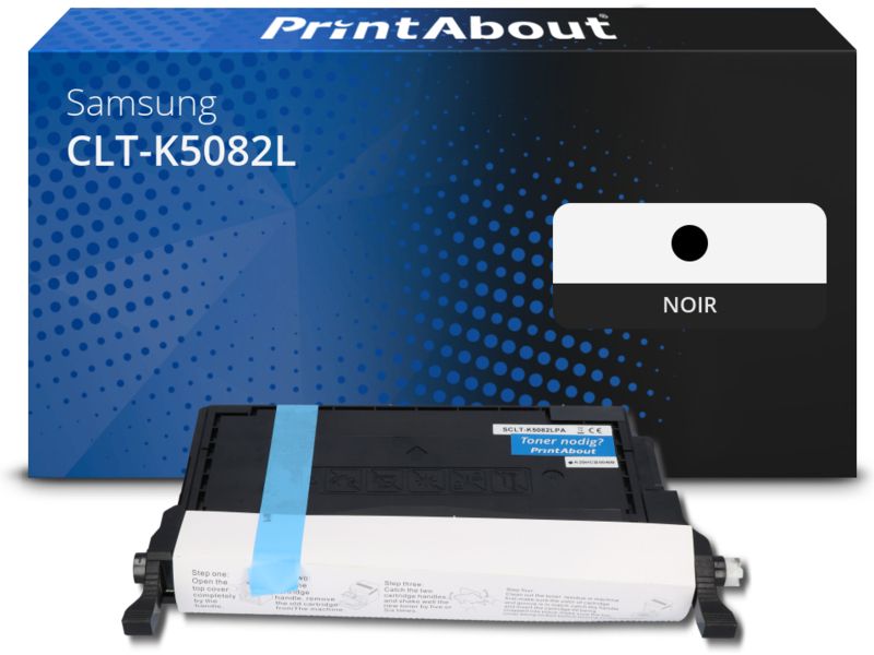 Toner compatible Samsung CLT-K5082L (SU188A) - Noir - Grande capacité
