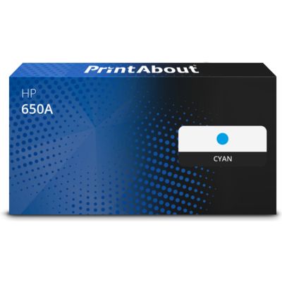 Toner compatible HP 650A (CE271A) - Cyan