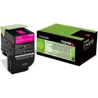 Lexmark 70C2HM0 (702HM) - Magenta - Toner - Grande capacité