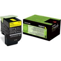 Lexmark 70C2HY0 (702HY) - Jaune - Toner - Grande capacité