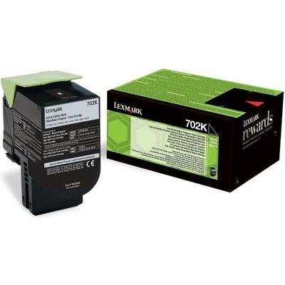 Lexmark 70C20K0 (702K) - Noir - Toner