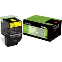 Lexmark 70C20Y0 (702Y) - Jaune - Toner