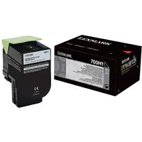 Lexmark 70C0H10 (700H) - Noir - Toner - Grande capacité