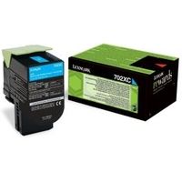 Lexmark 70C2XC0 (702XC) - Cyan - Toner - Très grande capacité