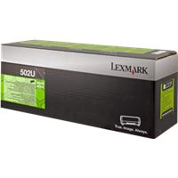 Lexmark 50F2U00 (502U) - Noir - Toner - Très grande capacité