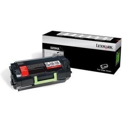 Lexmark 52D0HA0 (520HA) - Noir - Toner - Grande capacité