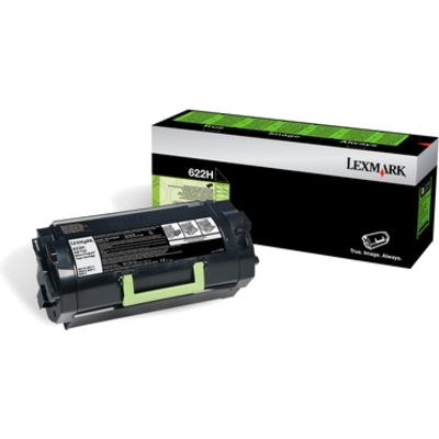 Lexmark 62D2H00 (622H) - Noir - Toner - Grande capacité
