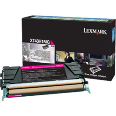 Lexmark X748H1MG - Magenta - Toner - Grande capacité