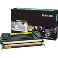 Lexmark X748H1YG - Jaune - Toner - Grande capacité