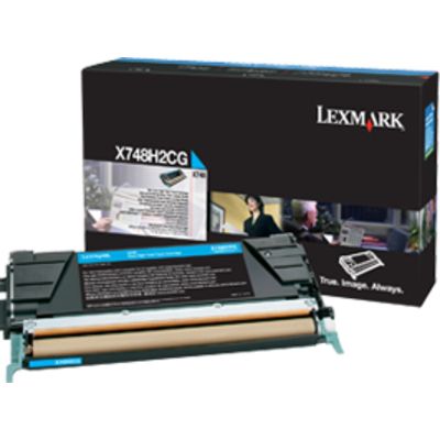 Lexmark X748H2CG - Cyan - Toner - Grande capacité