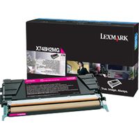 Lexmark X748H2MG - Magenta - Toner - Grande capacité