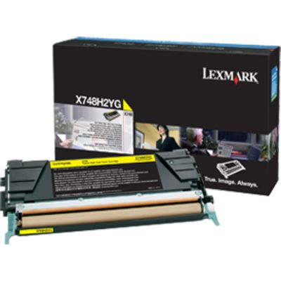 Lexmark X748H2YG - Jaune - Toner - Grande capacité