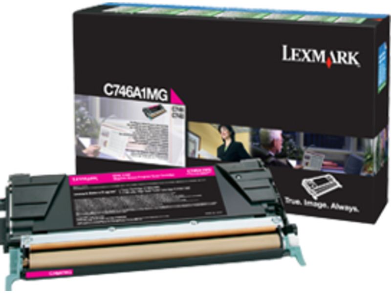 Lexmark C746A1MG Toner Magenta