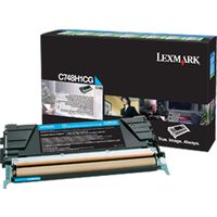 Lexmark C748H1CG - Cyan - Toner - Grande capacité