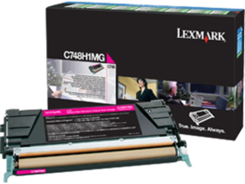 Lexmark C748H1MG Toner Magenta Hoge capaciteit