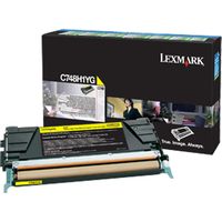 Lexmark C748H1YG - Jaune - Toner - Grande capacité