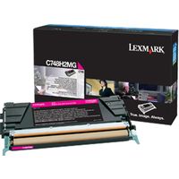 Lexmark C748H2MG - Magenta - Toner - Grande capacité