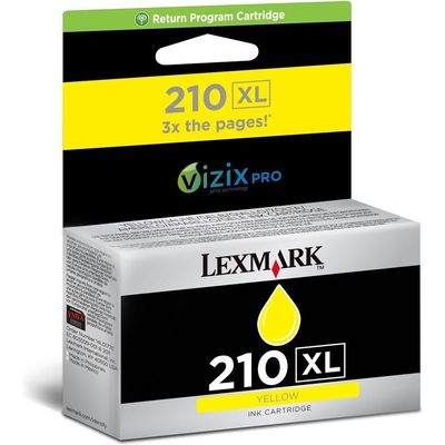 Lexmark 14L0177E (210XL) - Jaune - Cartouche d'encre - Grande capacité