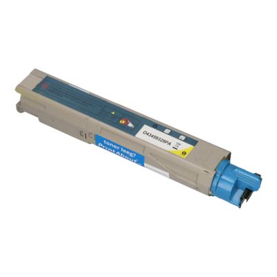 Toner compatible OKI 43459329 - Jaune