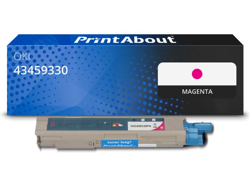 Toner compatible OKI 43459330 - Magenta