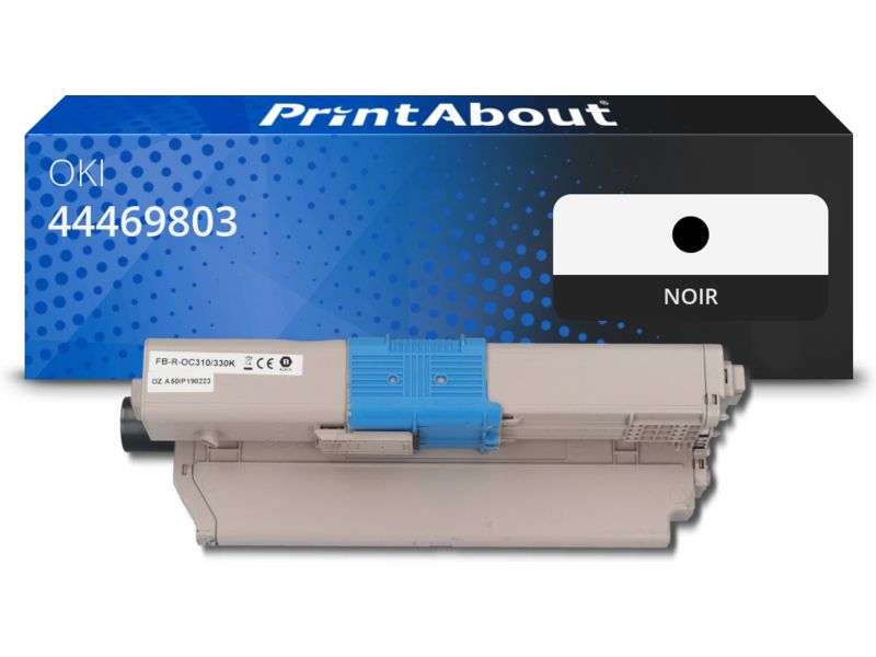 Toner compatible OKI 44469803 - Noir