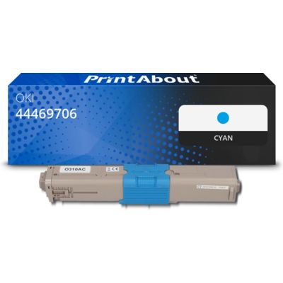 Toner compatible OKI 44469706 - Cyan