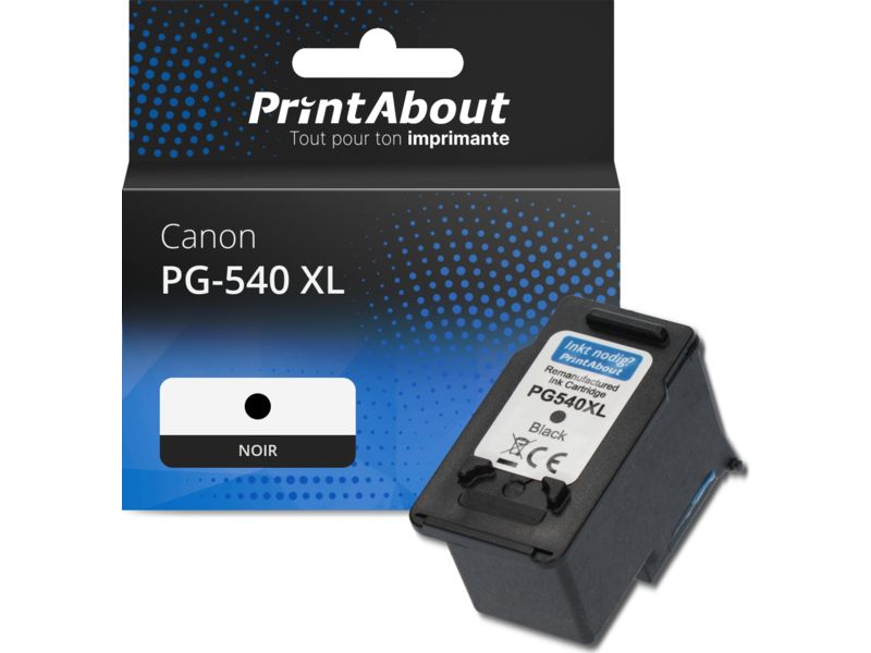 Cartouche compatible Canon PG-540 XL - Noir - Grande capacité