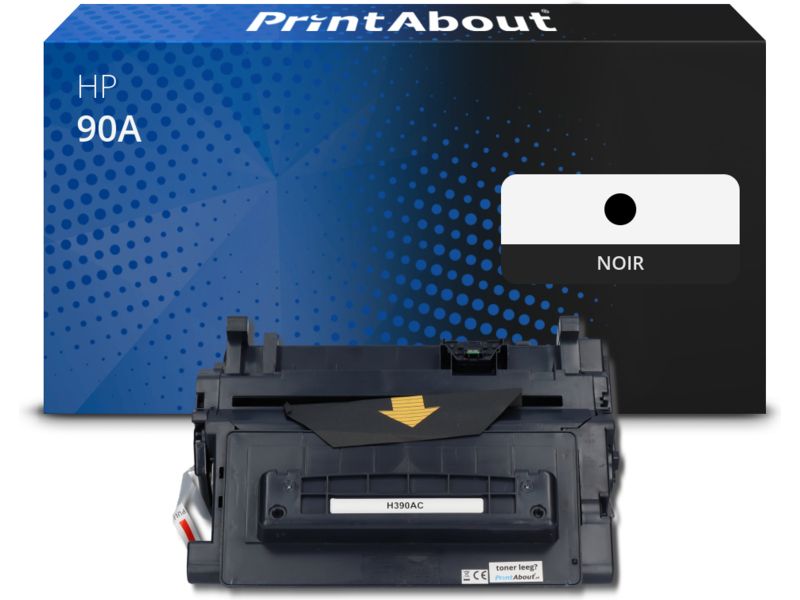 Toner compatible HP 90A (CE390A) - Noir