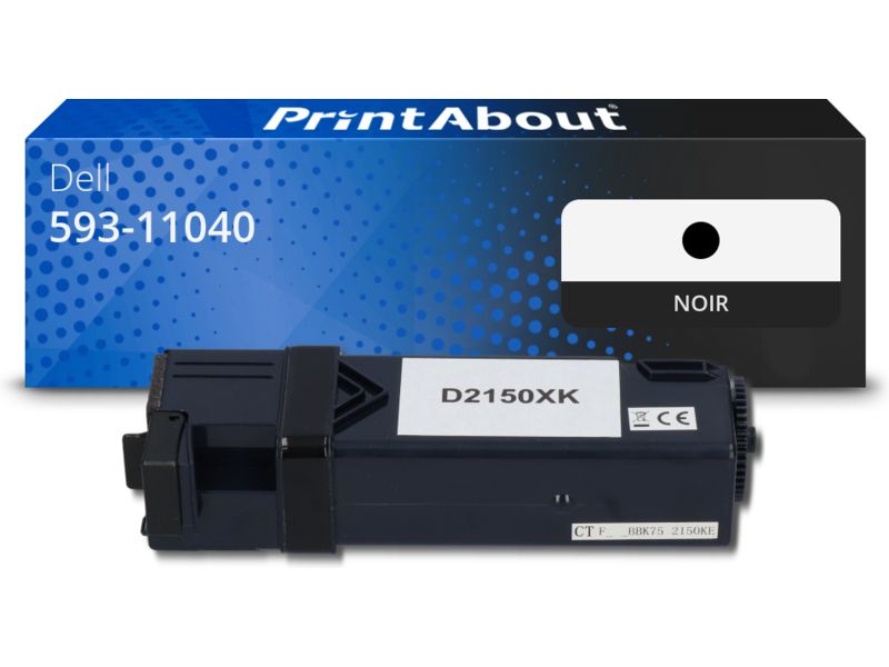 Toner compatible Dell 593-11040 (N51XP) - Noir