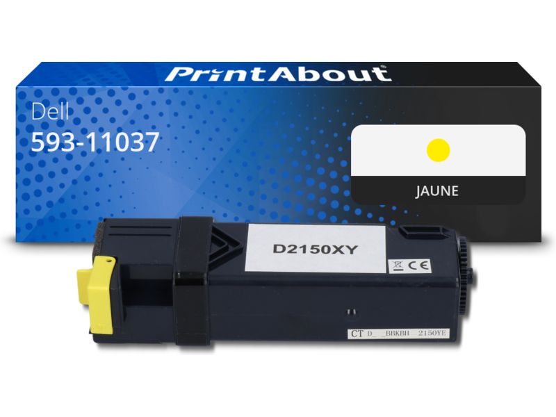 Toner compatible Dell 593-11037 (NPDXG) - Jaune