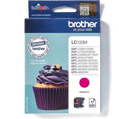 Brother LC-123M - Magenta - Cartouche d'encre