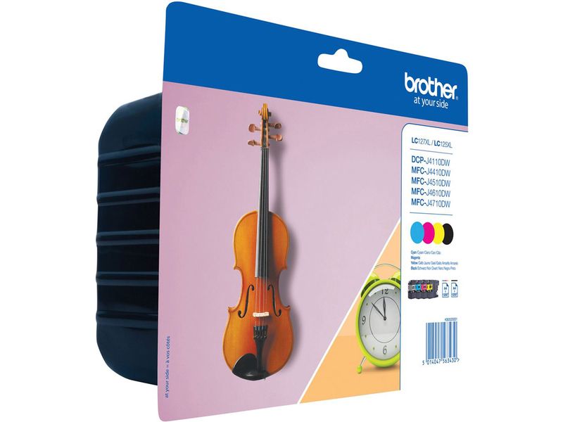 Brother LC-127XLVALBP Inktcartridge 4-kleuren Multipack Hoge capaciteit