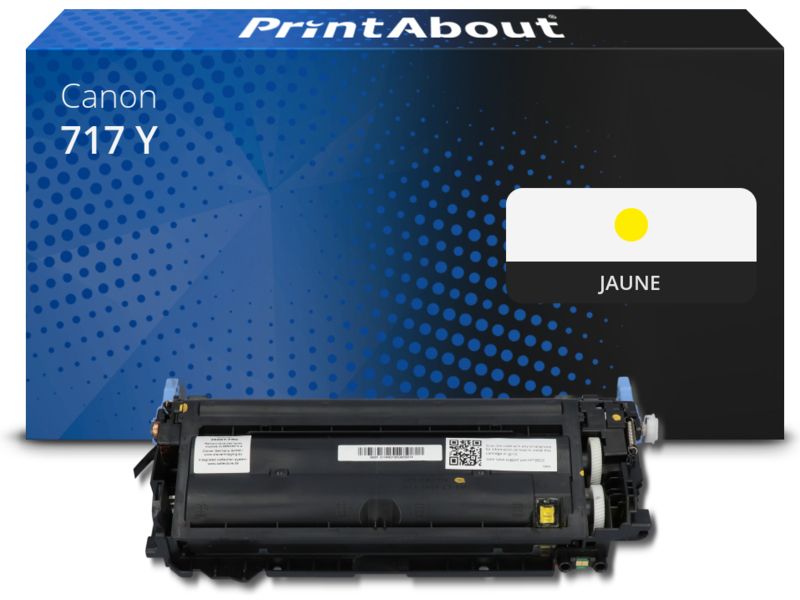 Toner compatible Canon 717 Y - Jaune