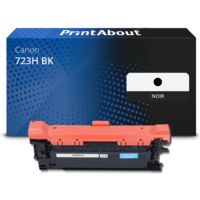 Toner compatible Canon 723H BK - Noir - Grande capacité