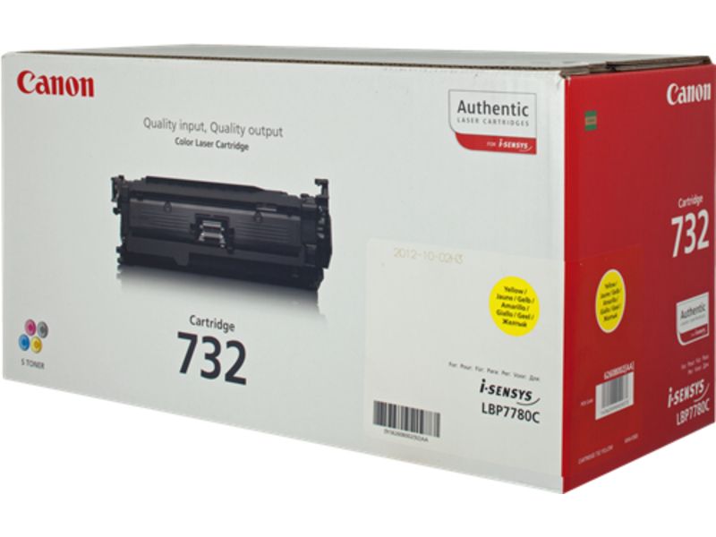 Canon 732 Y Toner Geel