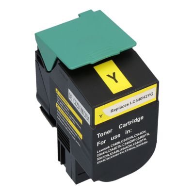 Toner compatible Lexmark C540H1YG - Jaune - Grande capacité