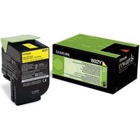 Lexmark 80C20Y0 (802Y) - Jaune - Toner