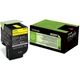Lexmark 80C2SY0 (802SY) - Jaune - Toner